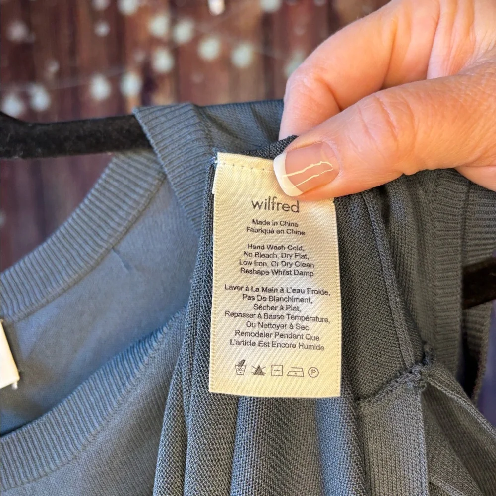 Wilfred Aritzia Palmier Sleeveless Knitted Tunic - Picture 6 of 6